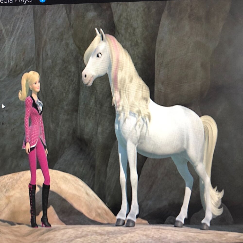 Barbie and Her Sisters in a Pony Tale DVD 2013 Mattel English French Spanish - Picture 10 of 16